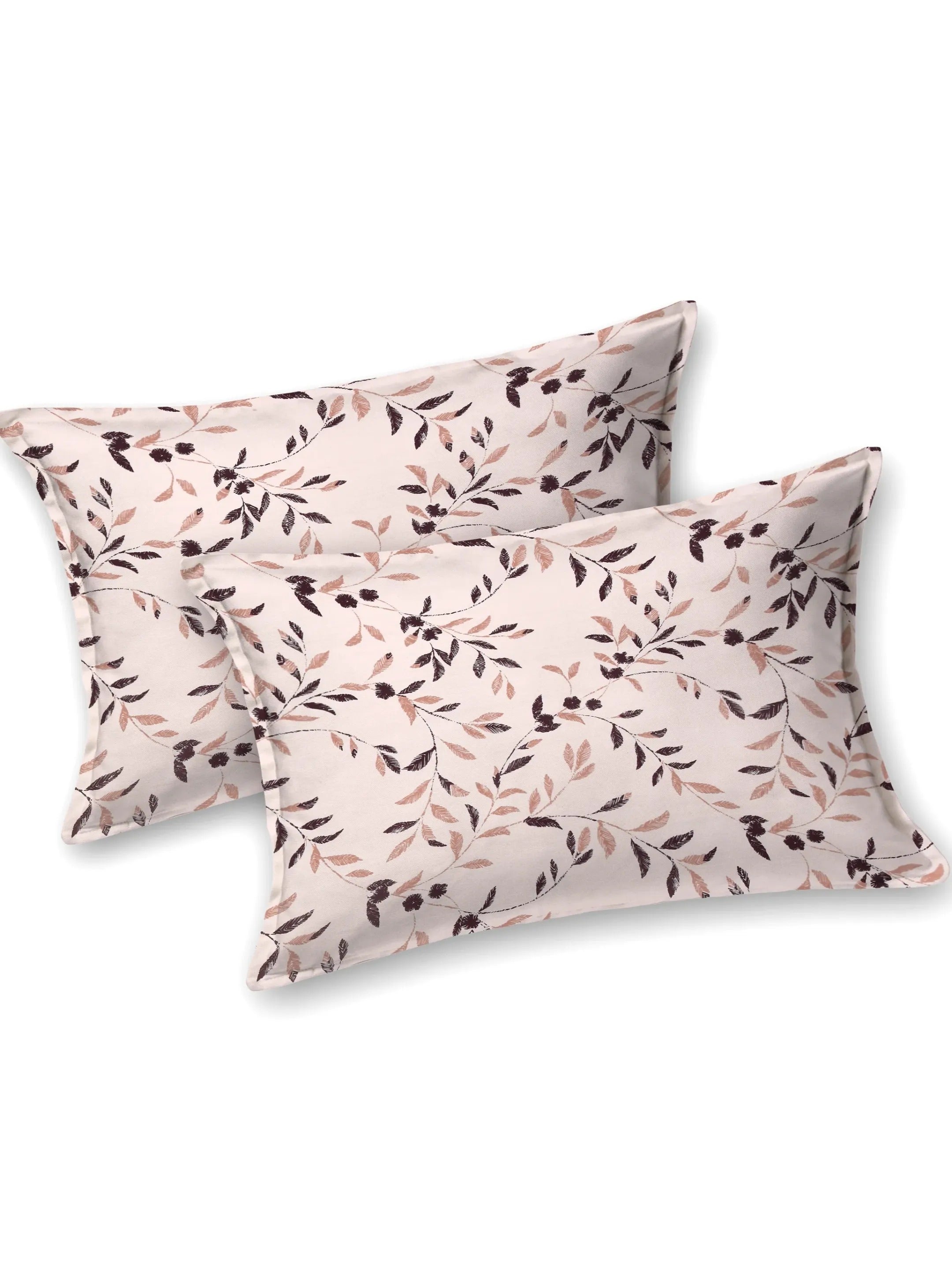 LIVING ROOTS Jaipuri Hand Block Print Double King Cotton Bedsheet 86*104 inches (7.1*8.6 feet) With 2 Pillow Cover | 240 TC | Rich Fast Colour With No Colour Bleeding | (508-C) (Pink)