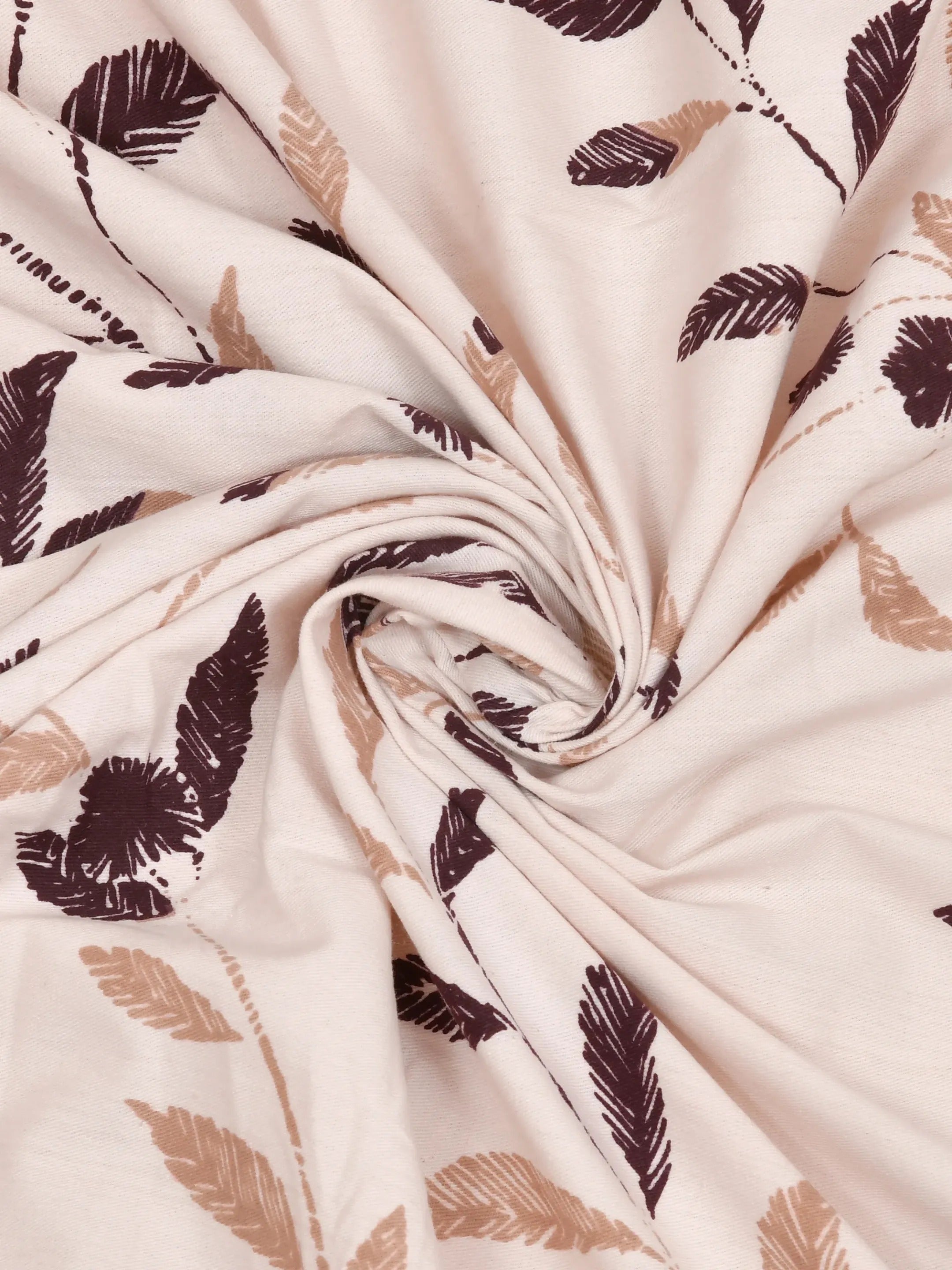 LIVING ROOTS Jaipuri Hand Block Print Double King Cotton Bedsheet 86*104 inches (7.1*8.6 feet) With 2 Pillow Cover | 240 TC | Rich Fast Colour With No Colour Bleeding | (508-C) (Pink)