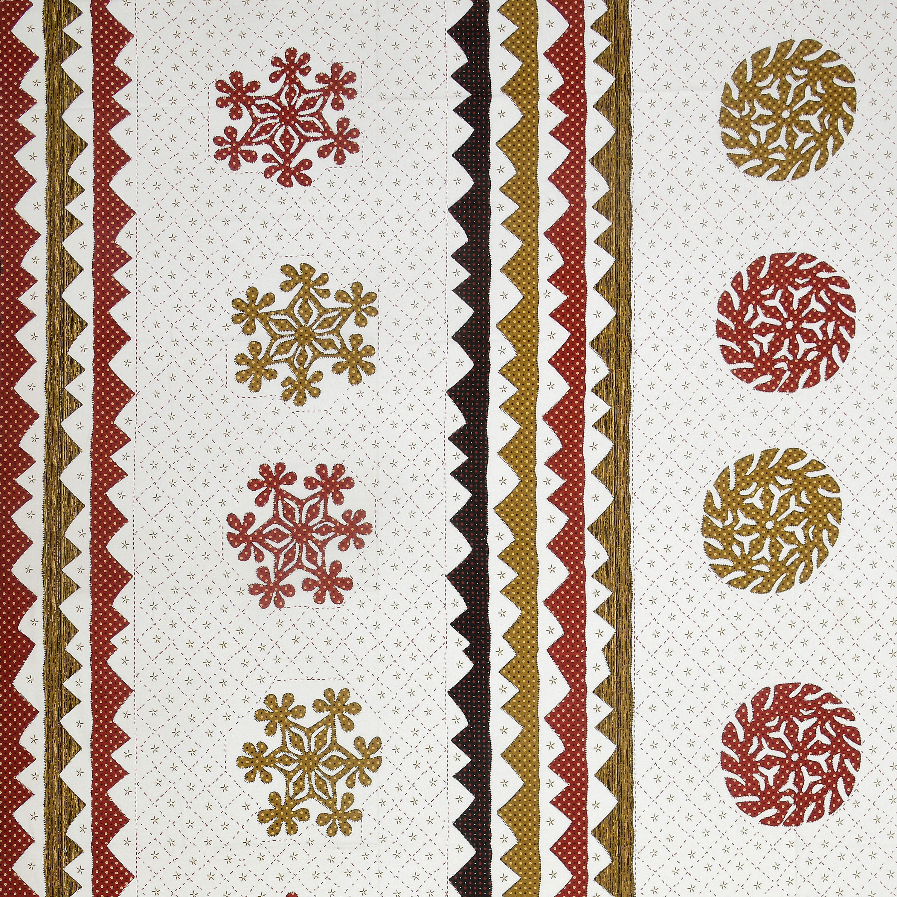 LIVING ROOTS Jaipuri Hand Block Print Super King Cotton Bedsheet 104*104 inches (8.6*8.6 feet) With 2 Pillow Cover | 240 TC | Rich Fast Colour With No Colour Bleeding | (511-A) (Multi)