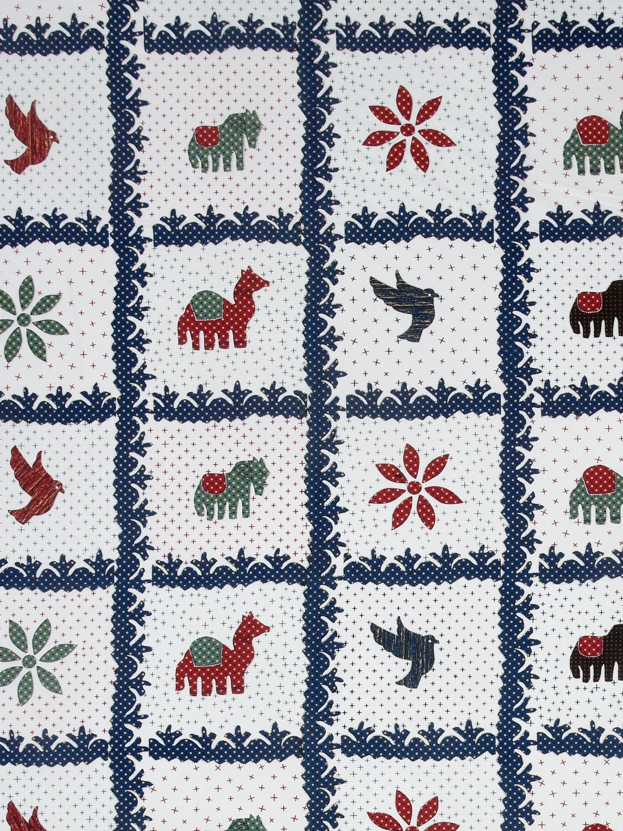 LIVING ROOTS Jaipuri Hand Block Print Super King Cotton Bedsheet 104*104 inches (8.6*8.6 feet) With 2 Pillow Cover | 240 TC | Rich Fast Colour With No Colour Bleeding | (514-A) (Multi)