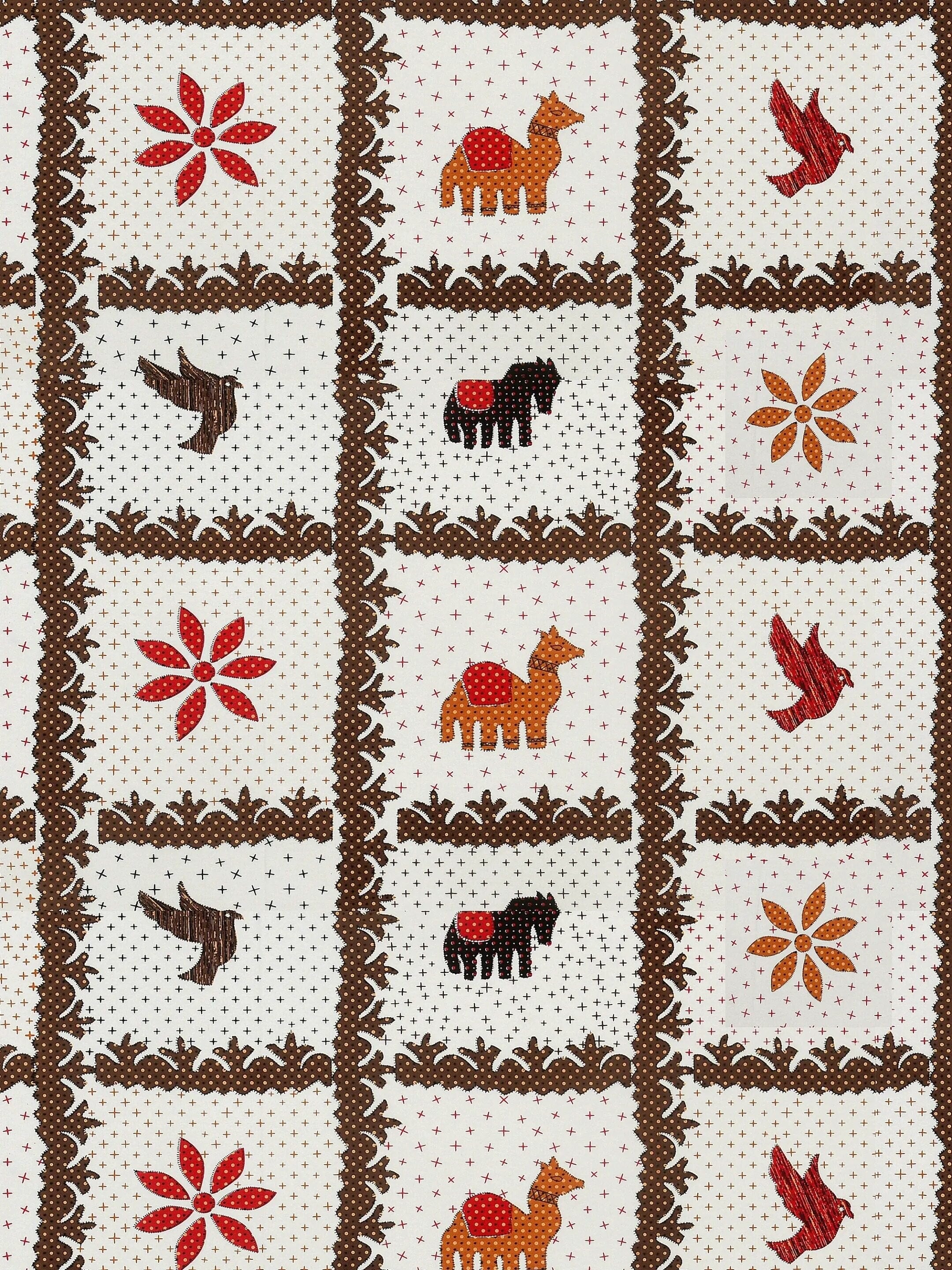 LIVING ROOTS Jaipuri Hand Block Print Super King Cotton Bedsheet 104*104 inches (8.6*8.6 feet) With 2 Pillow Cover | 240 TC | Rich Fast Colour With No Colour Bleeding | (514-C) (Multi)