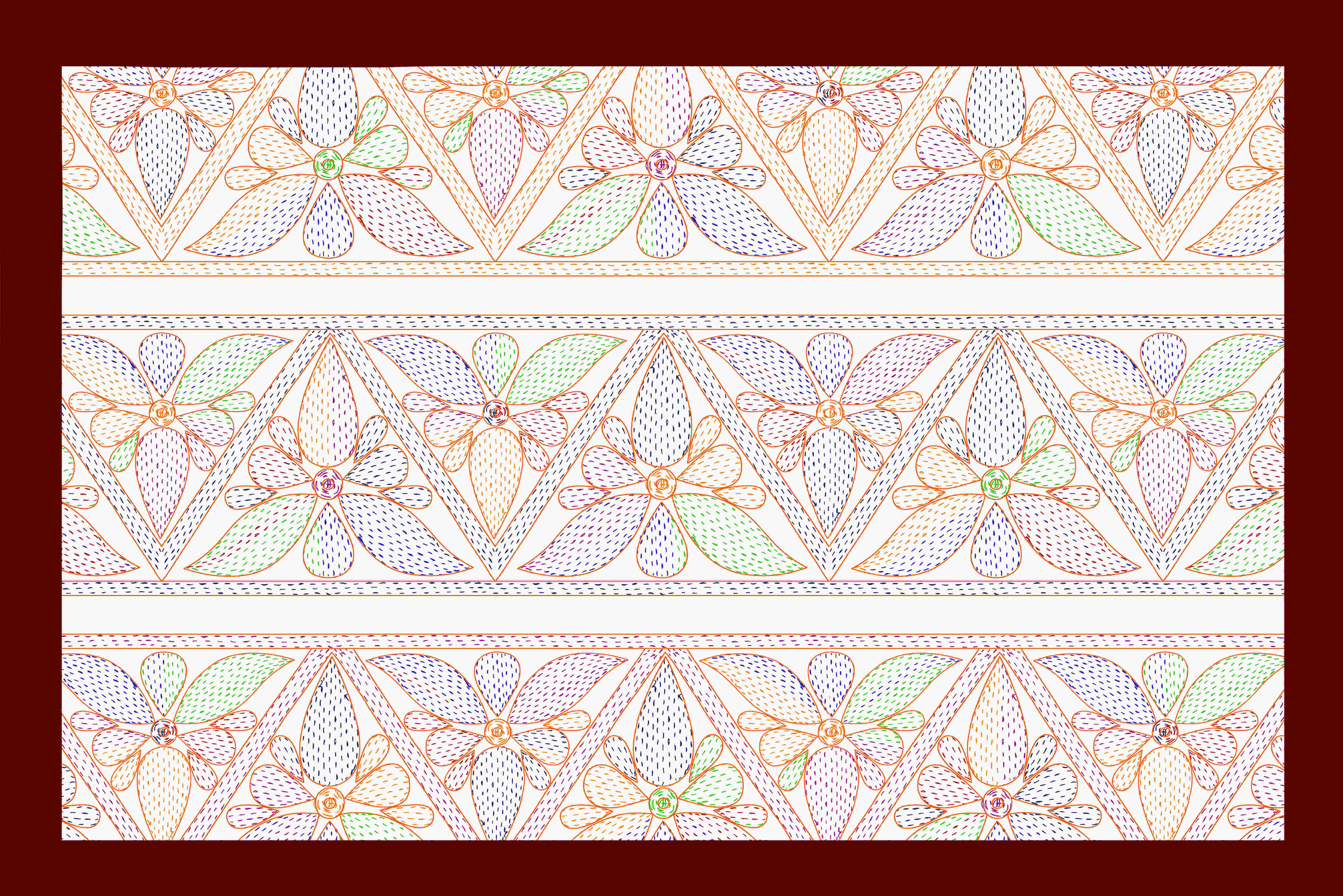 LIVING ROOTS Jaipuri Hand Block Print Super King Cotton Bedsheet 104*104 inches (8.5*8.5 feet) With 2 Pillow Cover | 240 TC | Rich Fast Colour With No Colour Bleeding | (565-C) (Pink)