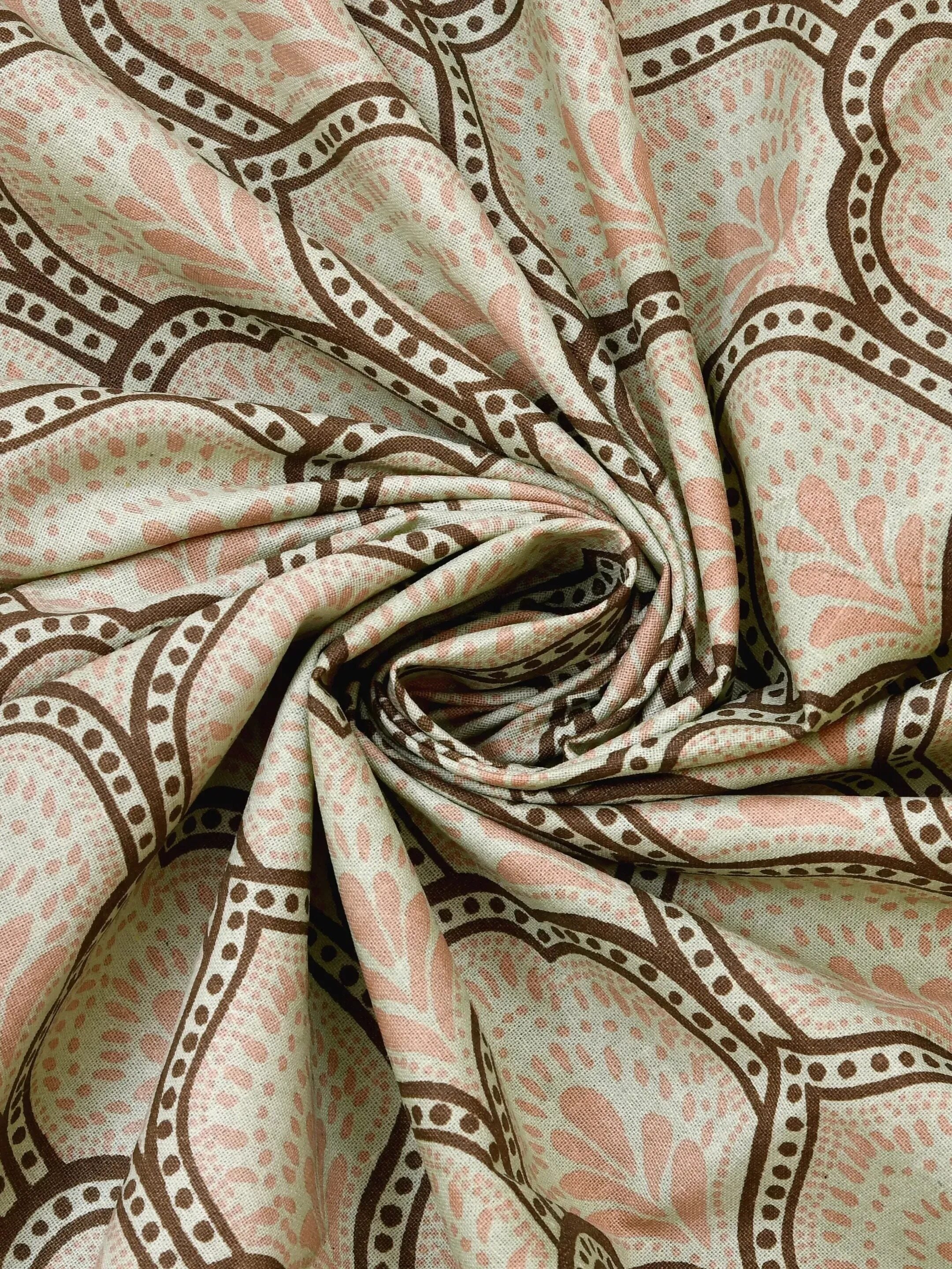 LIVING ROOTS Jaipuri Hand Block Print Super King Cotton Bedsheet 104*104 inches (8.5*8.5 feet) With 2 Pillow Cover | 240 TC | Rich Fast Colour With No Colour Bleeding | (568-E) (Green)