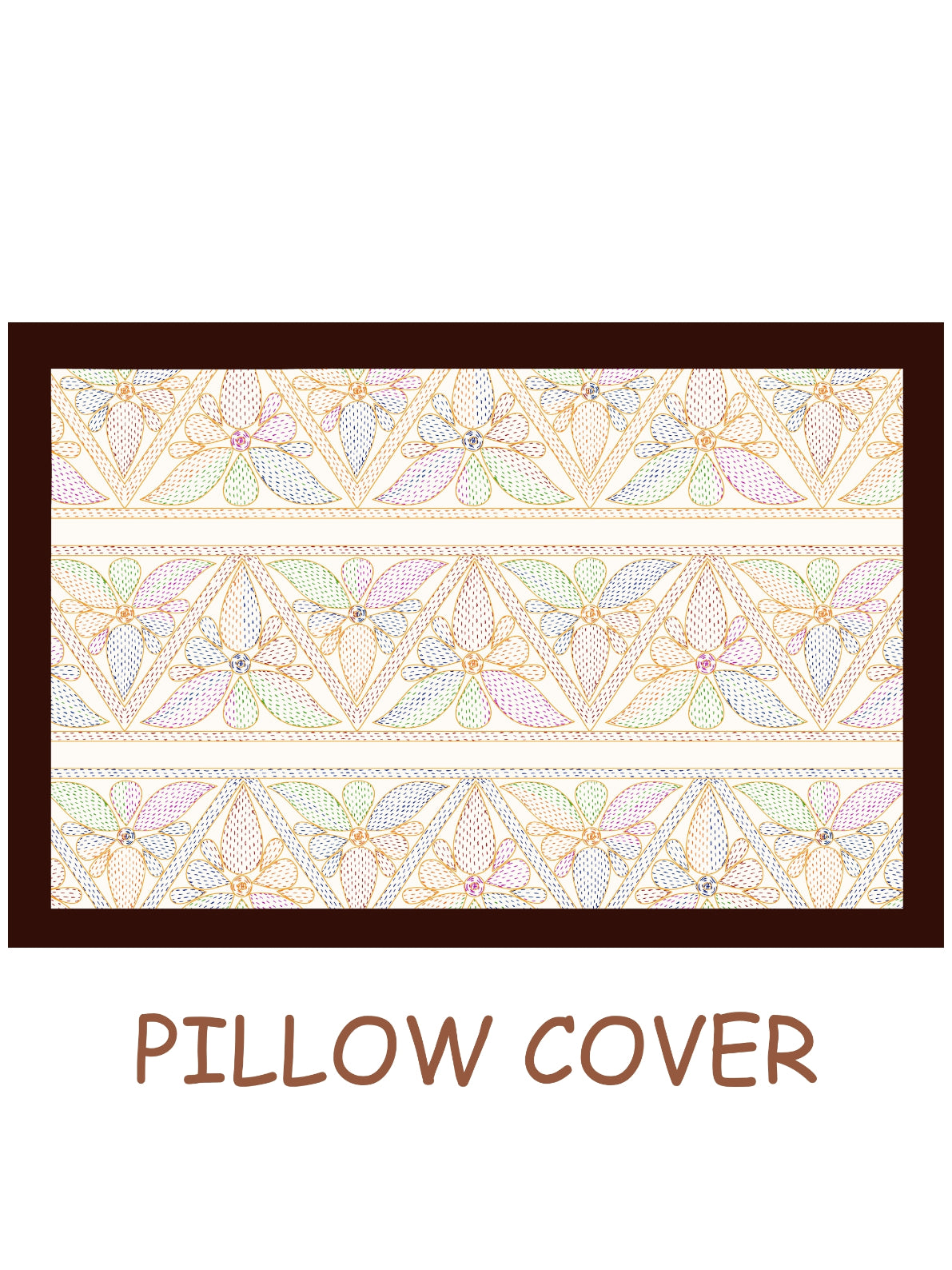 Living Roots Cotton Super King Size Bedsheet | 104 x 104 Inches, 8.6 x 8.6 Feet | with 2 Pillow Covers | Cream Color traditional Madhubani Print | Premium Soft Fabric | Perfect for Everyday Use