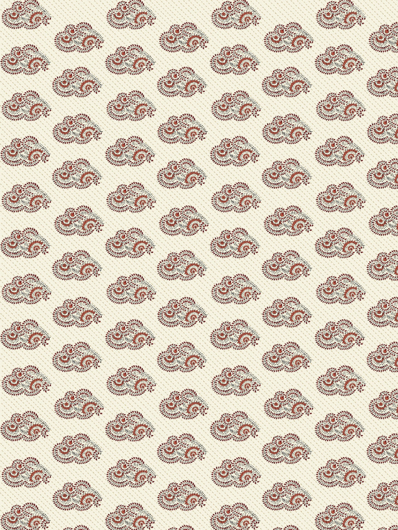 Living Roots Cotton Super King Size Bedsheet | 104 x 104 Inches, 8.6 x 8.6 Feet | with 2 Pillow Covers | Cream Color Floral Motif hand block print | Premium Soft Fabric | Perfect for Everyday Use