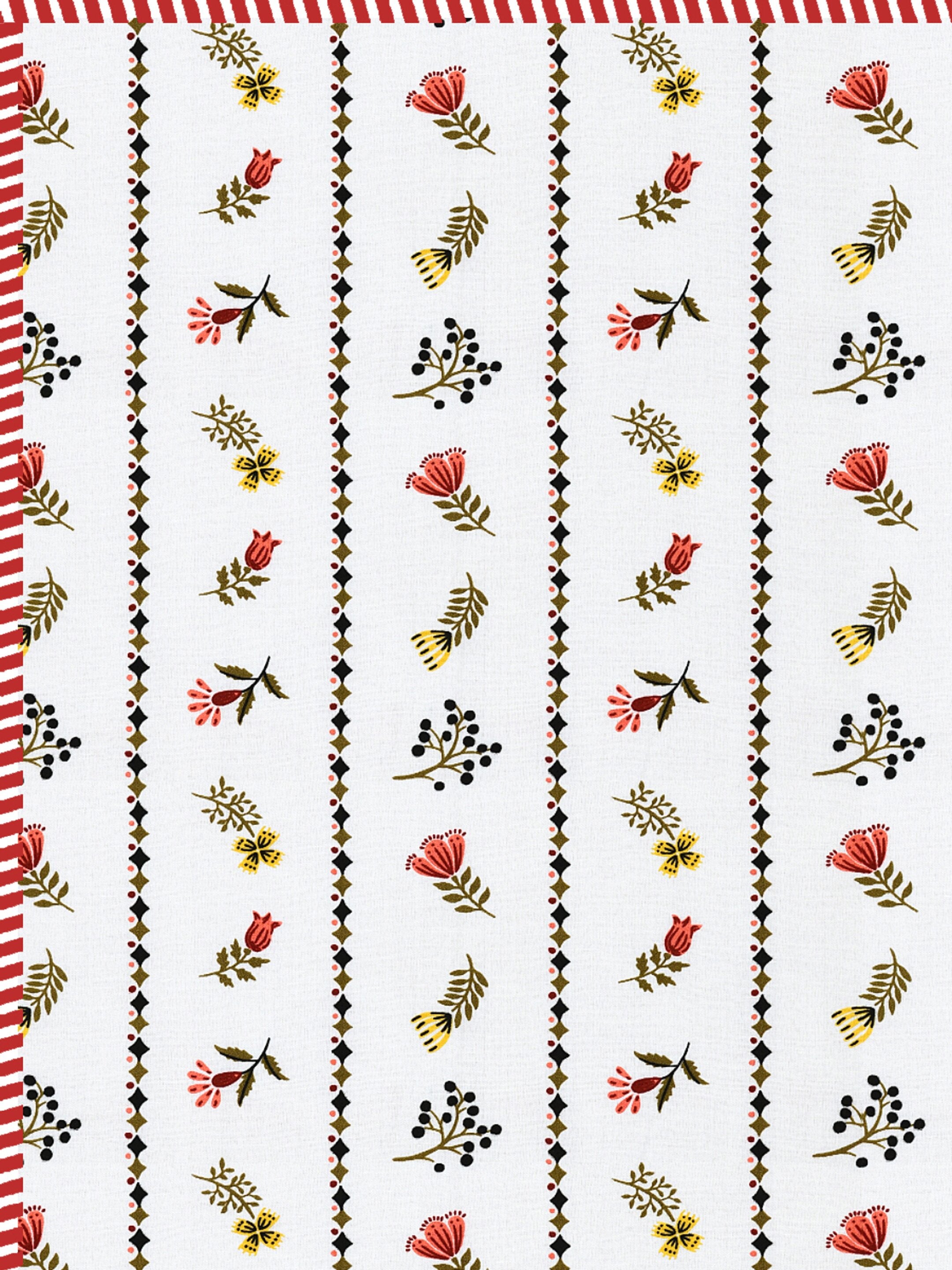 Living Roots Hand Block Stripe Floral Printed | Single Bed Dohar Lightweight For Summer Mild Winters AC Reversible Soft Comforter | No Colour Bleeding, Coral Colour, 56*86 inches, 150TC (11-024-B)