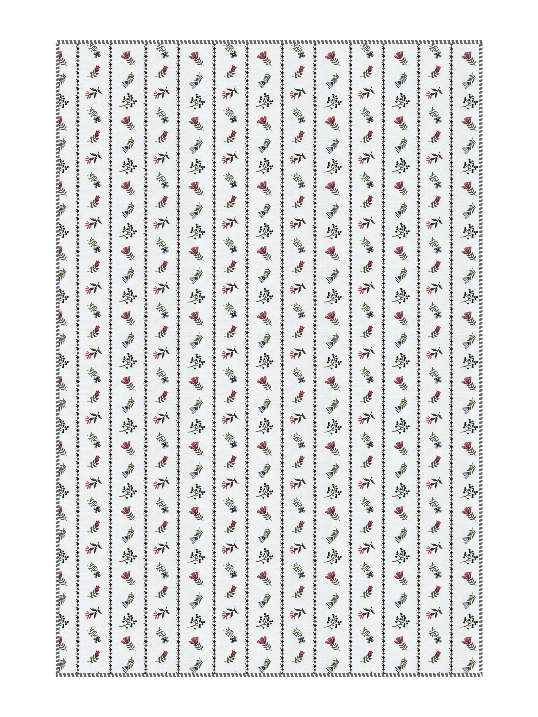 Living Roots Hand Block Stripe Floral Printed | Single Bed Dohar Lightweight For Summer Mild Winters AC Reversible Soft Comforter | No Colour Bleeding, Wine Colour, 56*86 inches, 150TC (11-024-C)