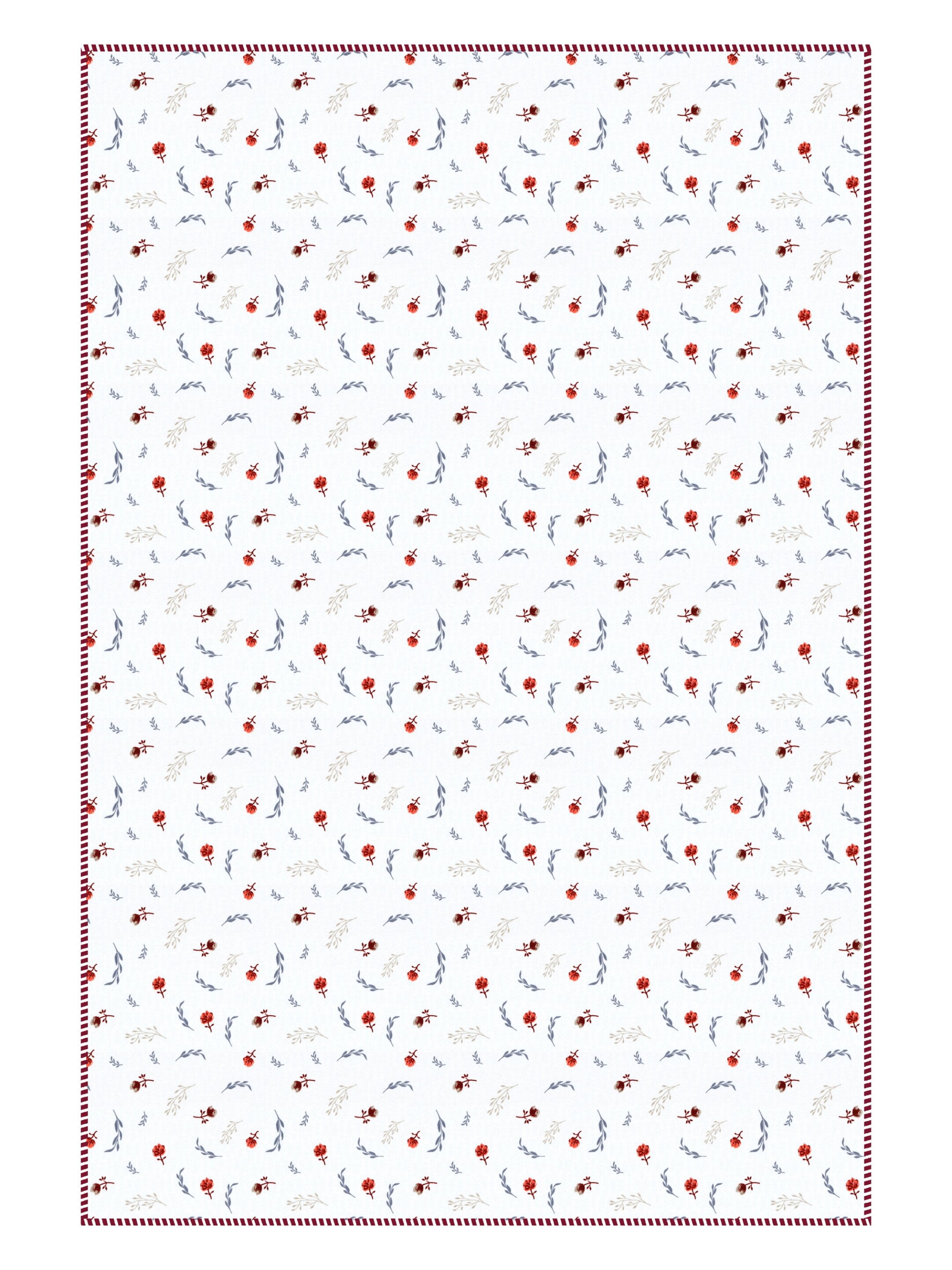 Living Roots Hand Block Geometric Floral Printed | Single Bed Dohar Lightweight For Summer Mild Winters AC Reversible Soft Comforter | No Colour Bleeding, Grey Colour, 56*86 inches, 150TC (025-A)