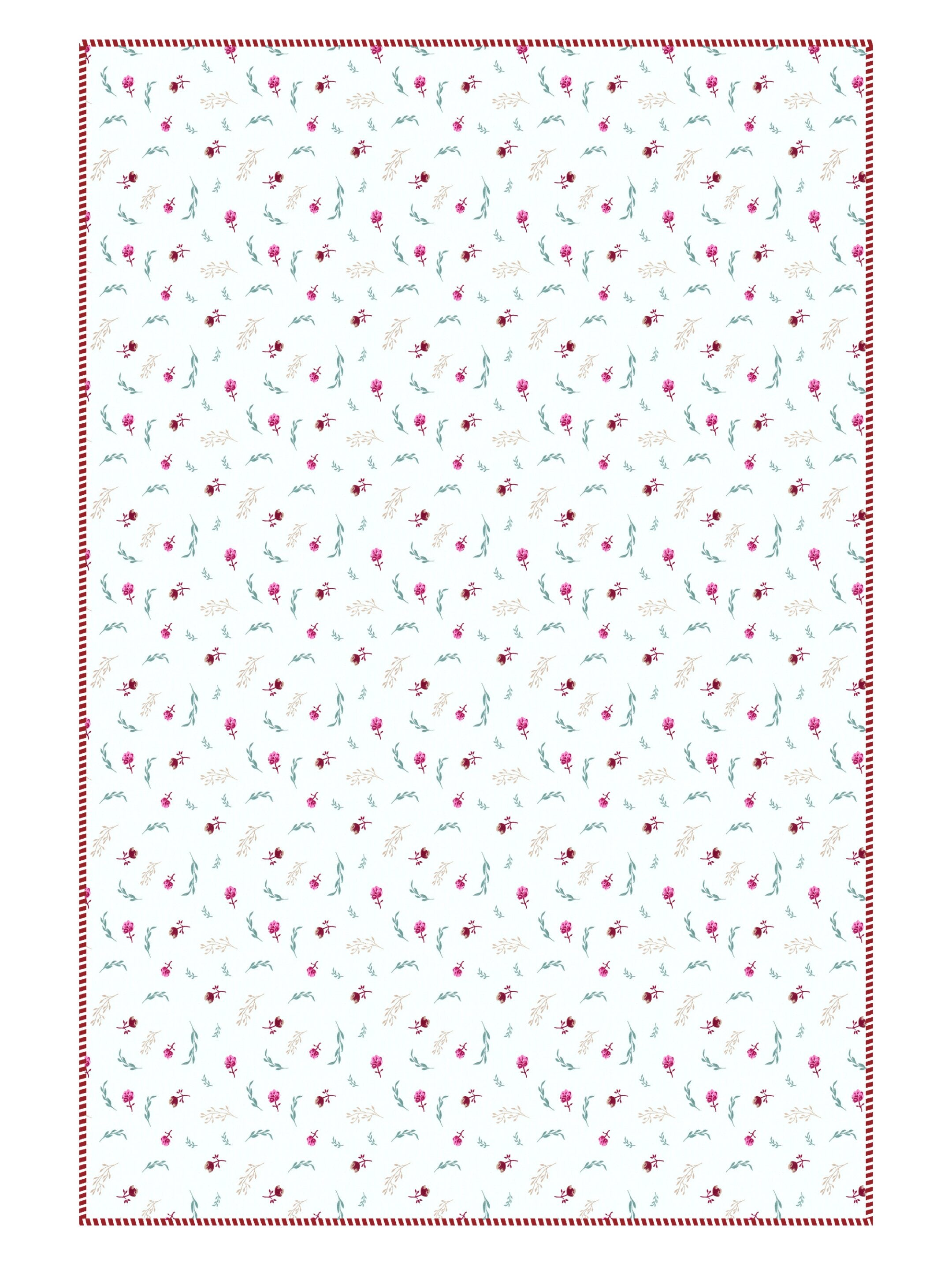 Living Roots Hand Block Geometric Floral Printed | Single Bed Dohar Lightweight For Summer Mild Winters AC Reversible Soft Comforter | No Colour Bleeding, Teal Colour, 56*86 inches, 150TC (11-025-B)