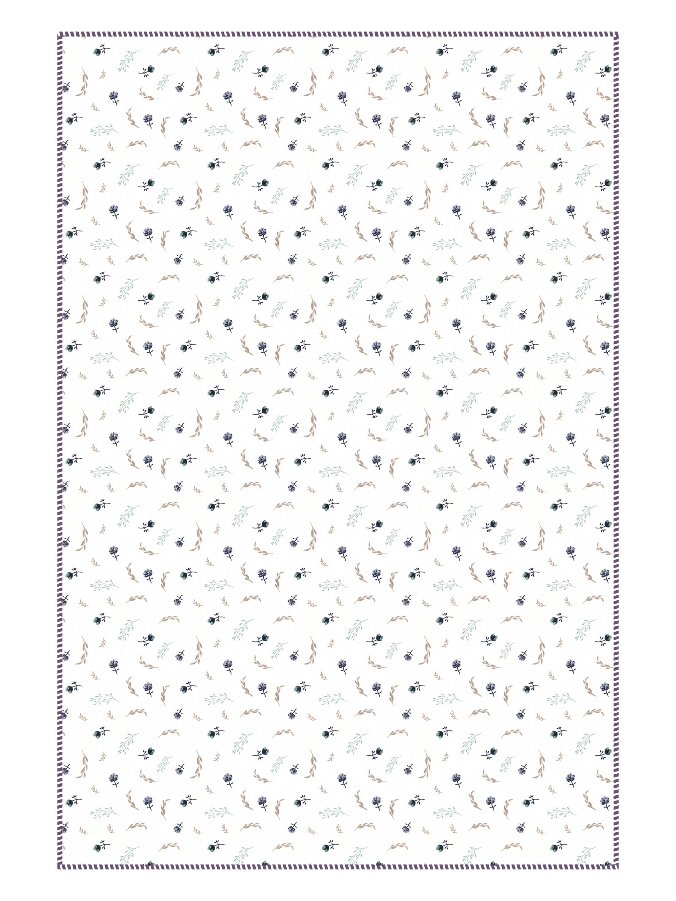 Living Roots Hand Block Geometric Floral Printed | Single Bed Dohar Lightweight For Summer Mild Winters AC Reversible Soft Comforter | No Colour Bleeding, Peach Colour, 56*86 inches, 150TC (11-025-C)