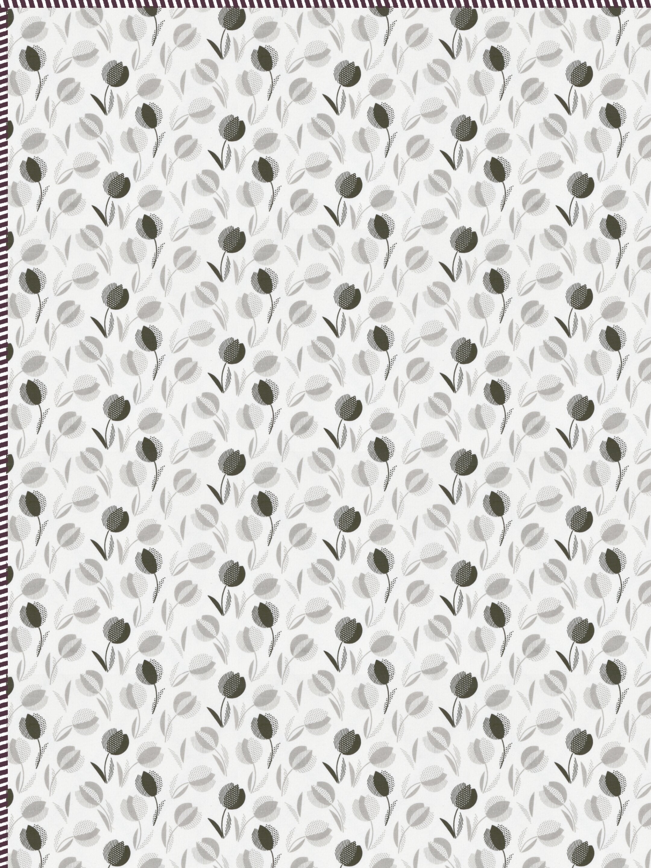 Living Roots Hand Block Geometric Floral Printed | Single Bed Dohar Lightweight For Summer Mild Winters AC Reversible Soft Comforter | No Colour Bleeding, Grey Colour, 56*86 inches, 150TC (11-026-A)