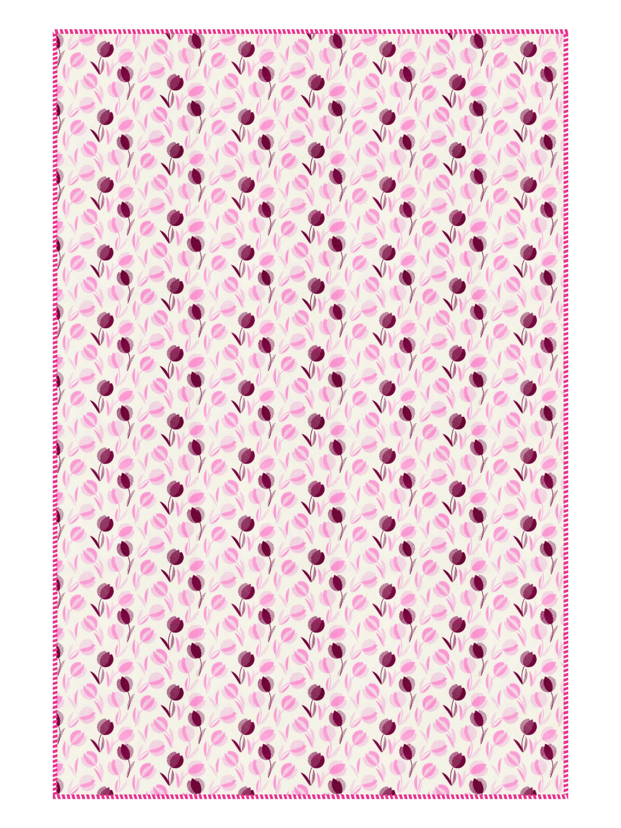 Living Roots Hand Block Geometric Floral Printed | Single Bed Dohar Lightweight For Summer Mild Winters AC Reversible Soft Comforter | No Colour Bleeding, Pink Colour, 56*86 inches, 150TC (11-026-B)