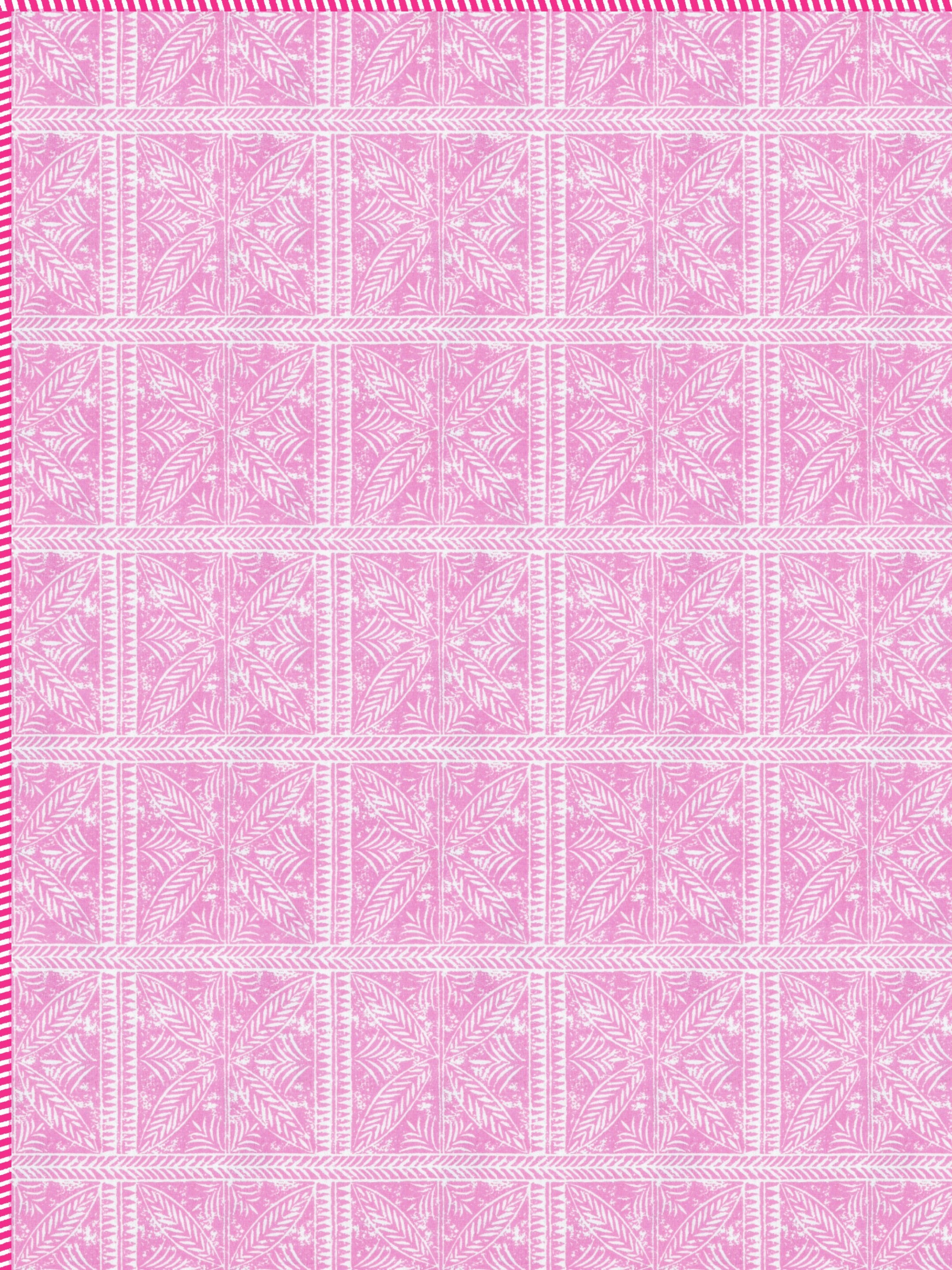 Living Roots Hand Block Geometric Printed | Single Bed Dohar Lightweight For Summer Mild Winters AC Reversible Soft Comforter | No Colour Bleeding, Pink Colour, 56*86 inches, 150TC (11-027-A)