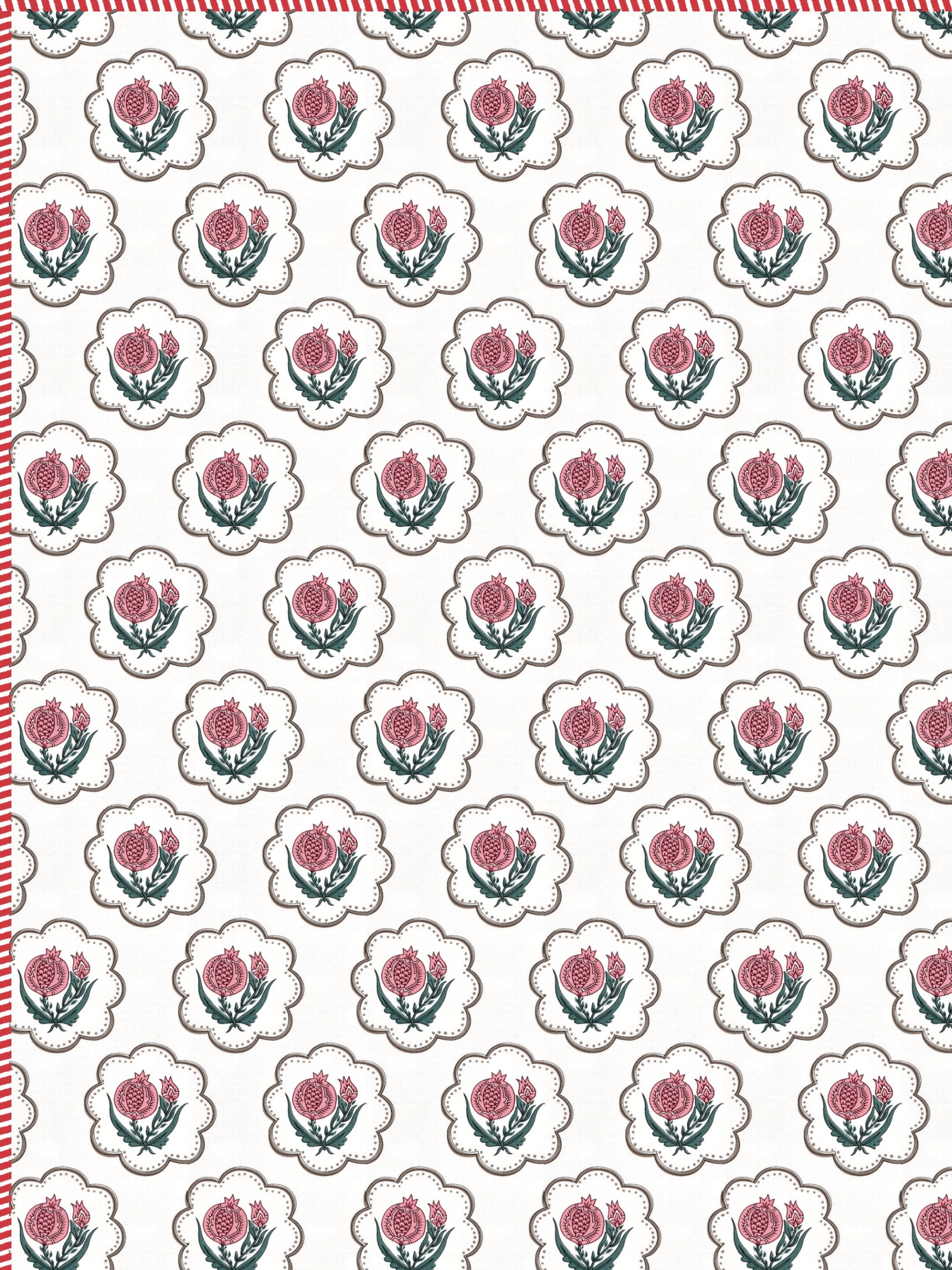 Living Roots Hand Block Floral Printed | Single Bed Dohar Lightweight For Summer Mild Winters AC Reversible Soft Comforter | No Colour Bleeding, Pink Colour, 56*86 inches, 150TC (11-031-C)