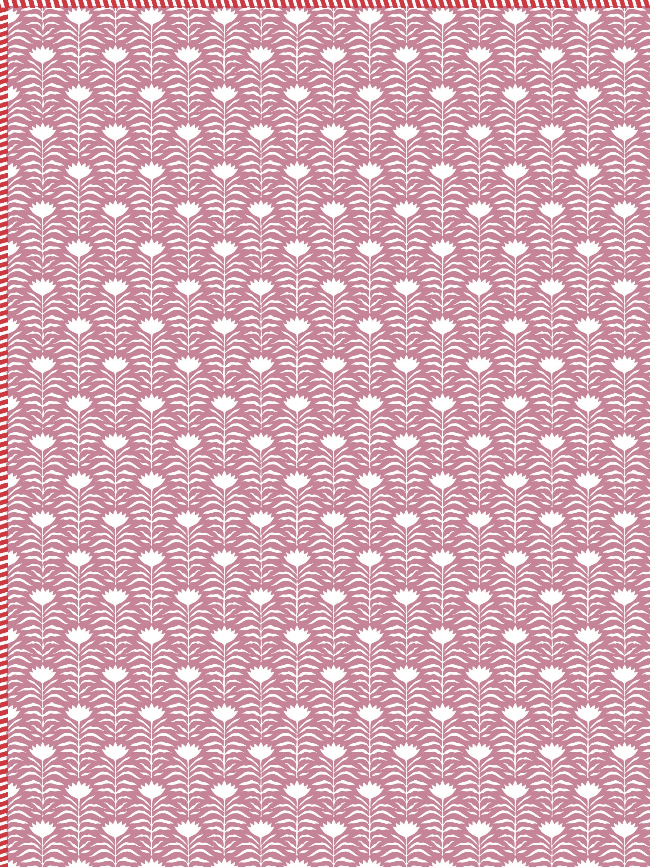 Living Roots Hand Block Floral Printed | Single Bed Dohar Lightweight For Summer Mild Winters AC Reversible Soft Comforter | No Colour Bleeding, Pink Colour, 56*86 inches, 150TC (11-031-C)