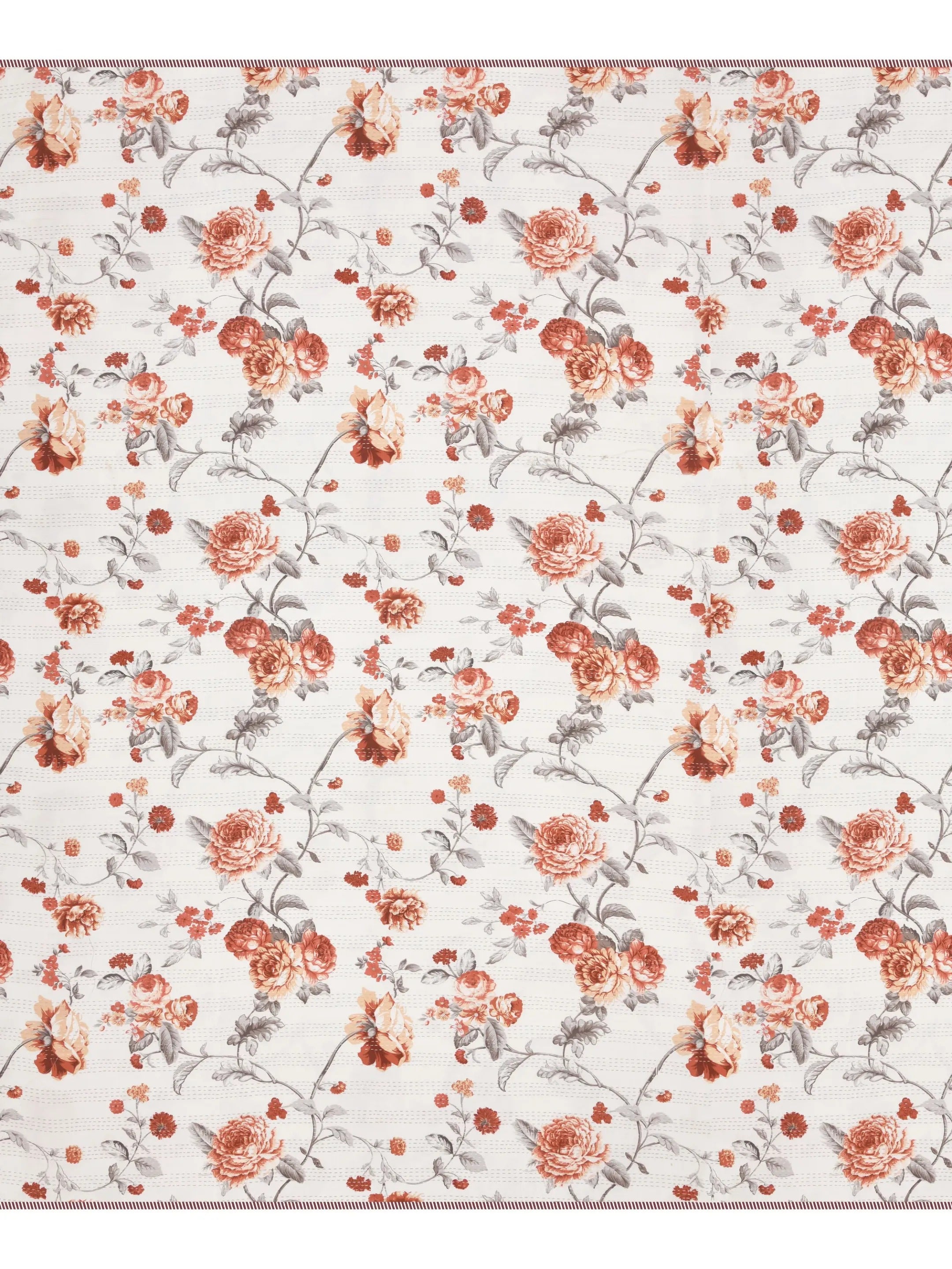 LIVING ROOTS Super Soft Malmal (Muslin) Cotton Double Bed Dohar 86 x 96 inches (7*8 Feet), All Season Reversible AC Comforter Hand Block Print | Rich Fast Colour with No Colour Bleeding | Soft, Breathable & Skin Friendly (21-036-A)