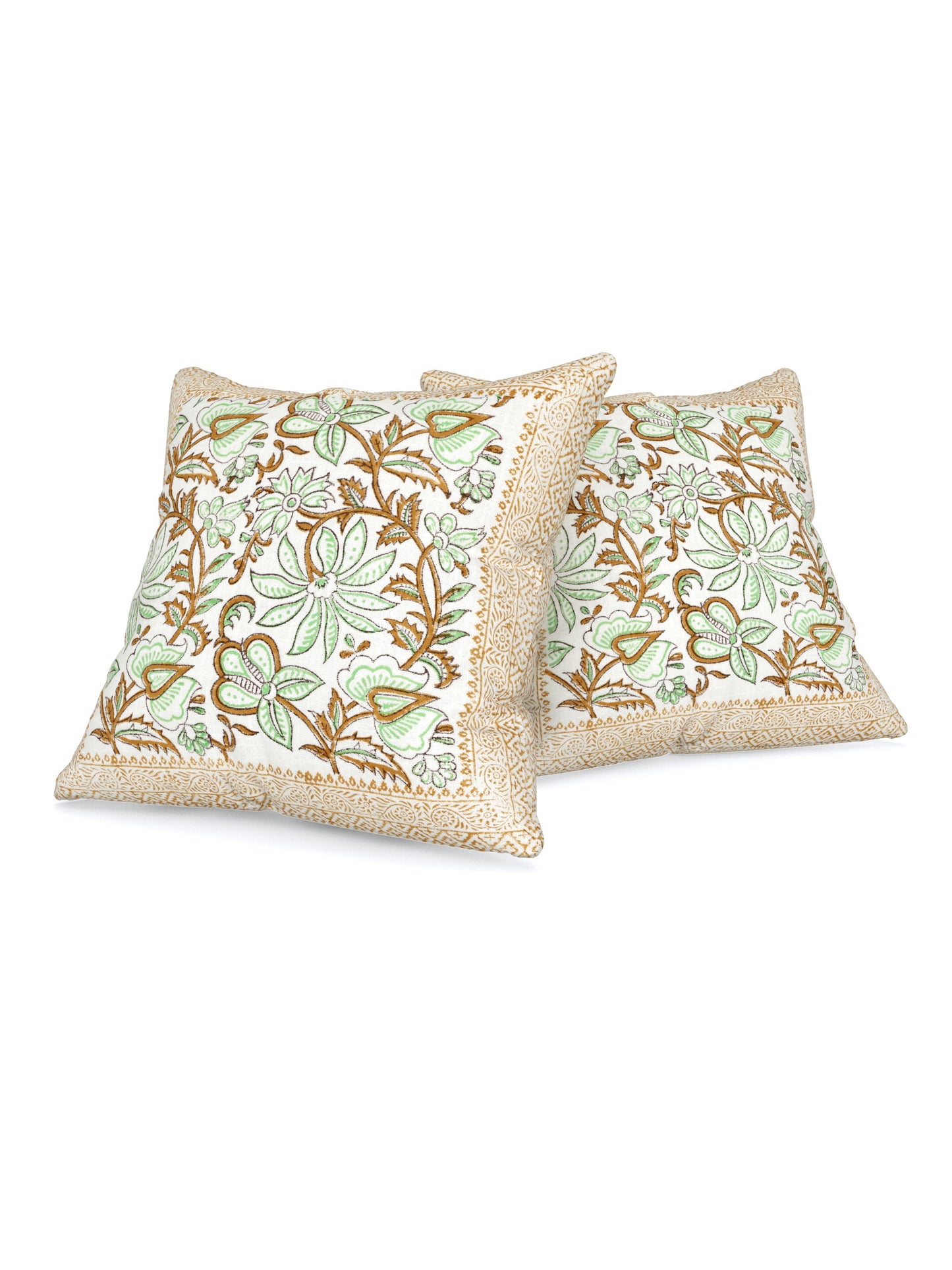 Living Roots Elephant Patchwork Cotton Cushion Cover- Set of 5 (40-040-2PC)