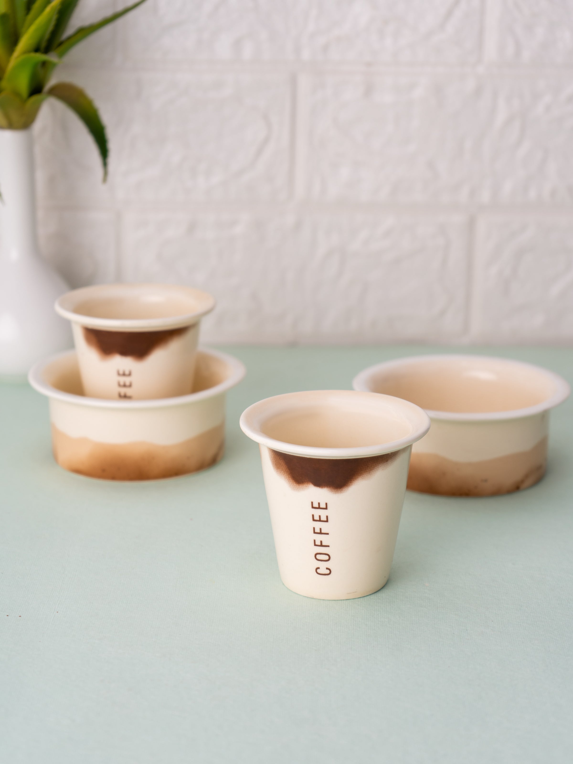 Kappa / Dabara Set of 2+2 for Filter Coffee, 150ml, Drip, K02