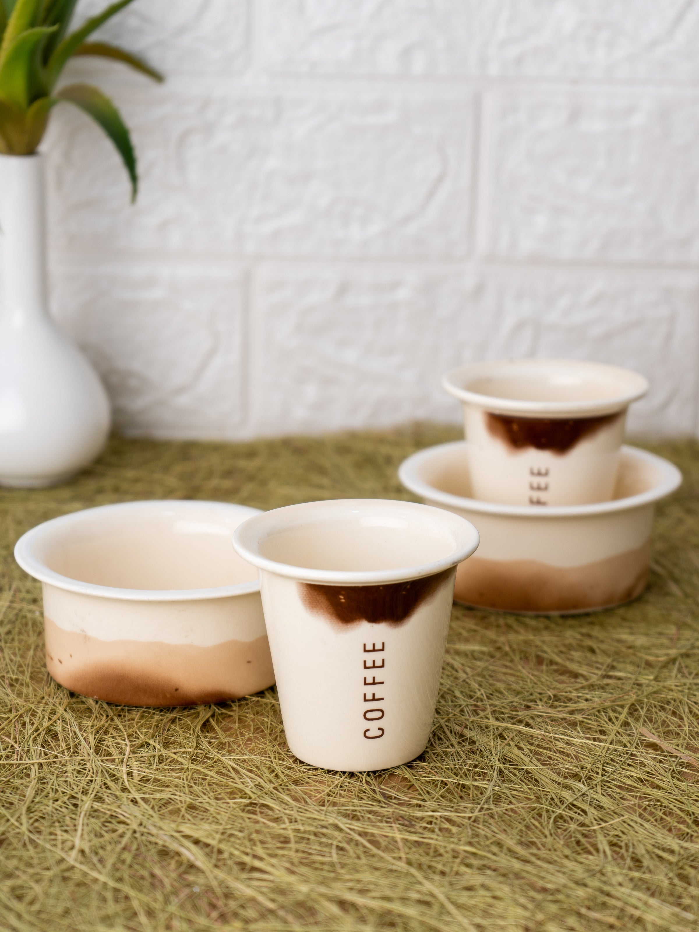 Kappa / Dabara Set of 2+2 for Filter Coffee, 150ml, Drip, K02