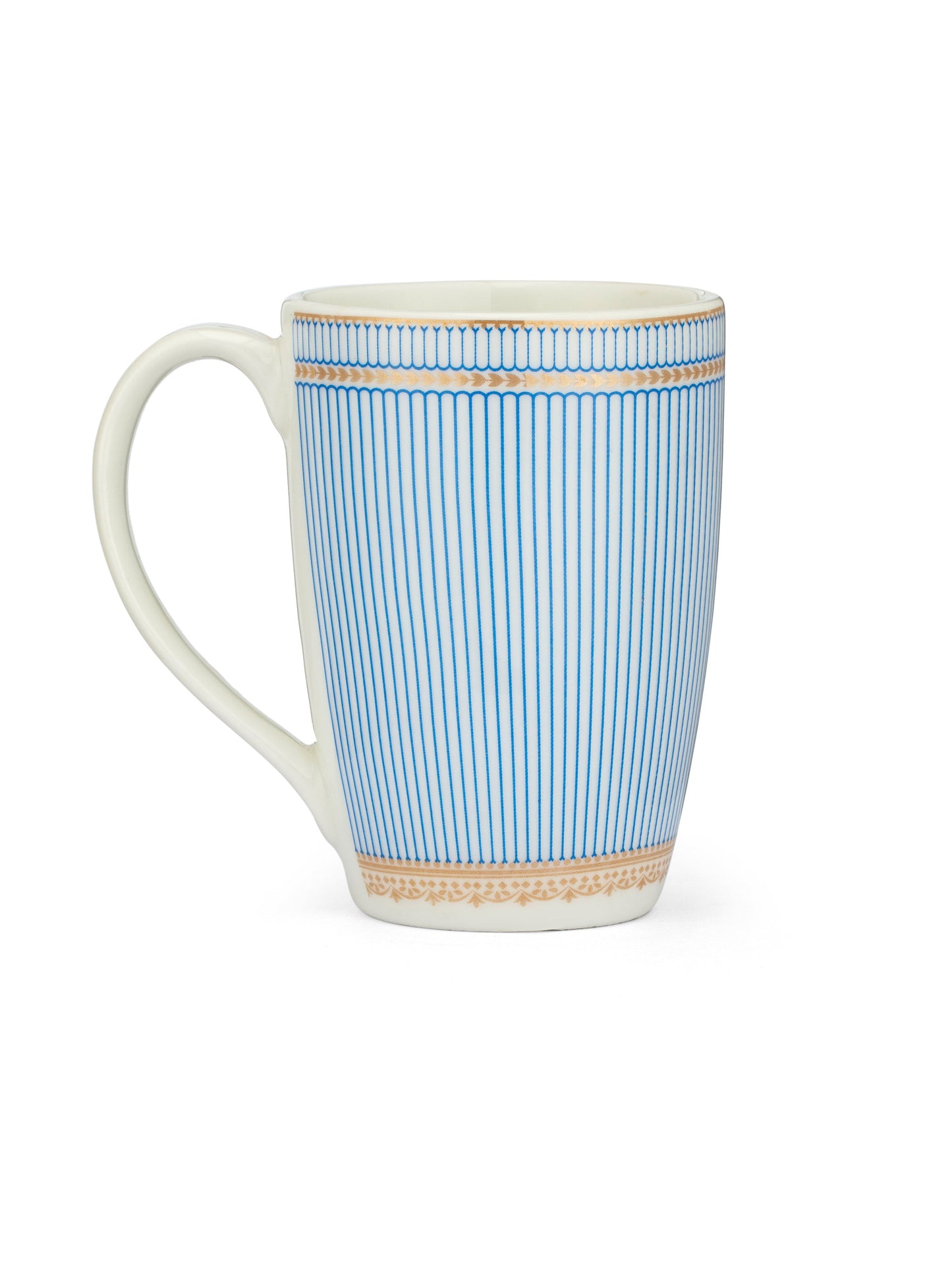 JCPL Orion Striped Coffee & Milk Mug 330ml, 1 Piece, OR1