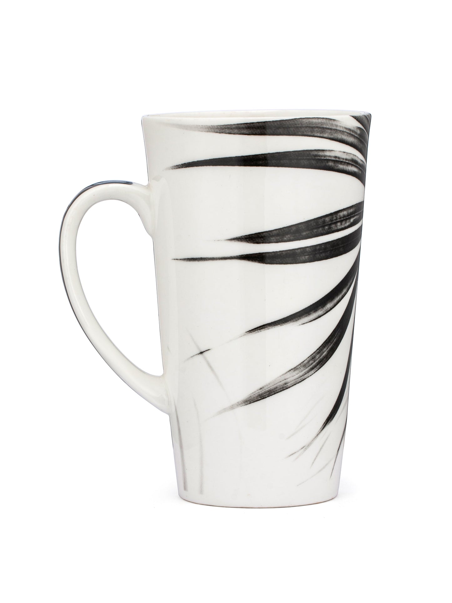 Tall Monochrome Coffee & Milk Mug, 600ml, 1 Piece (MC709)