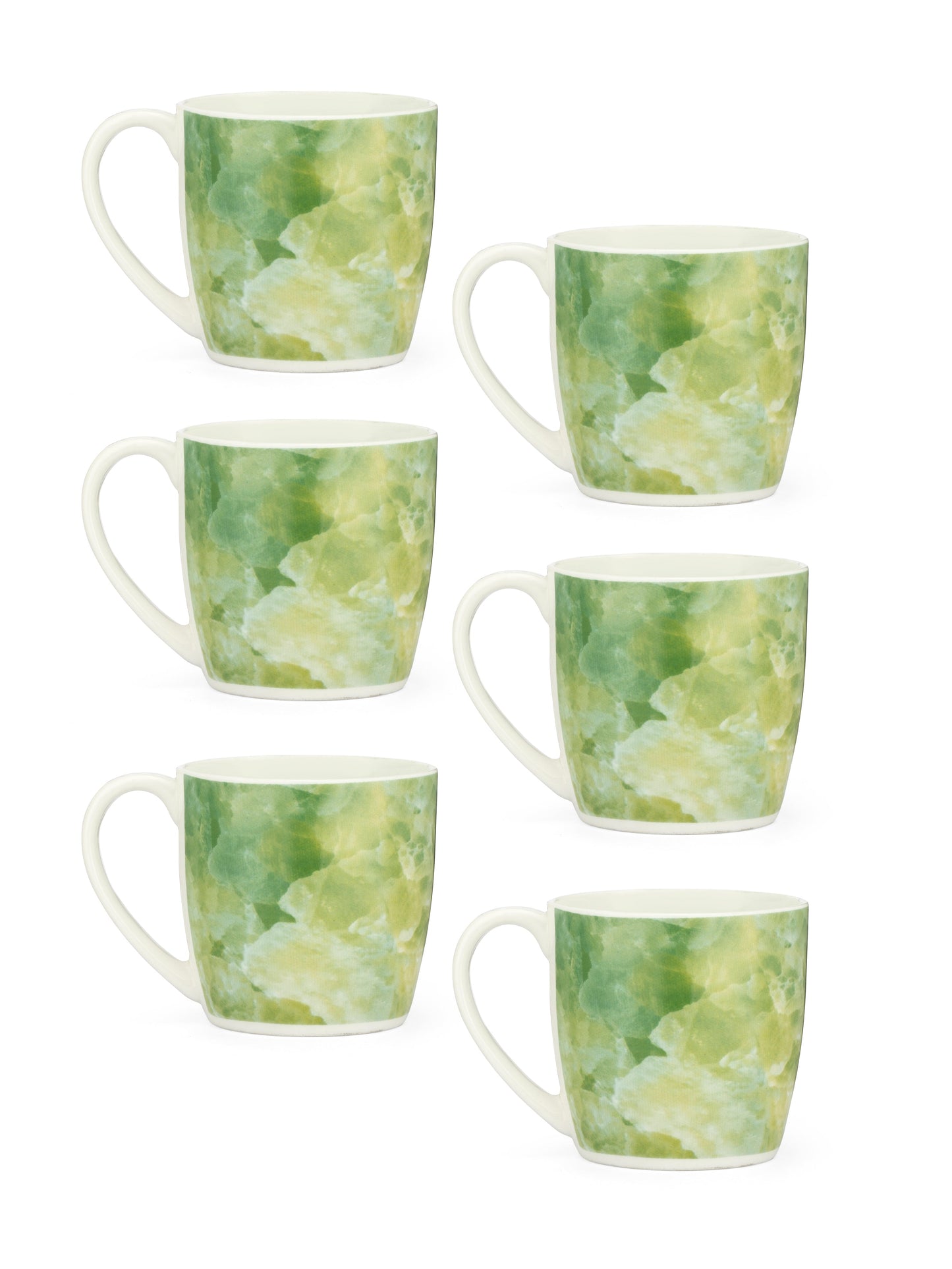 Alton Nature Coffee & Tea Mugs, 210ml, Set of 6 (N413)