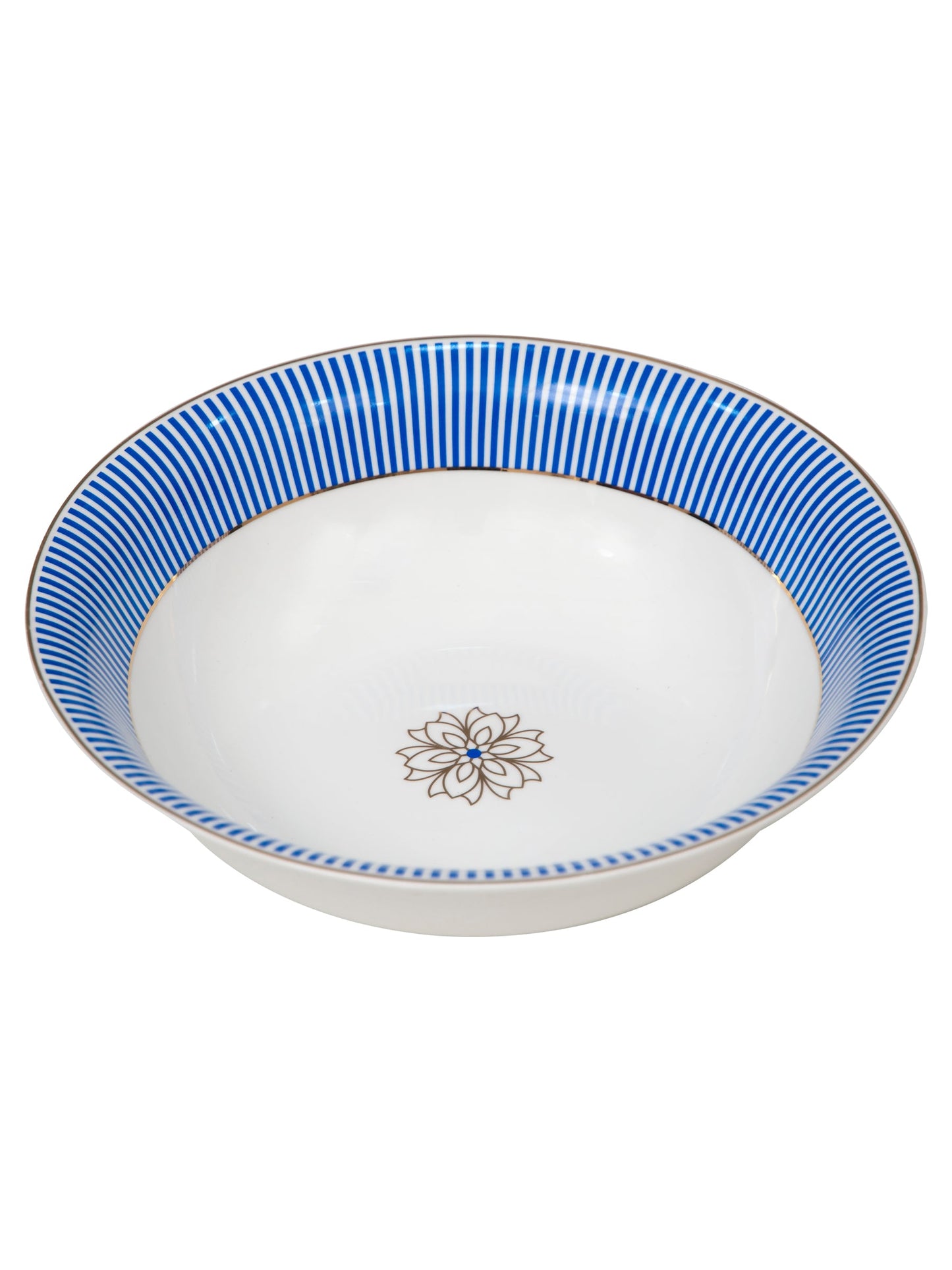 Urmi Noir Blue Dinner Set of 40, Serves Six Persons (N404)