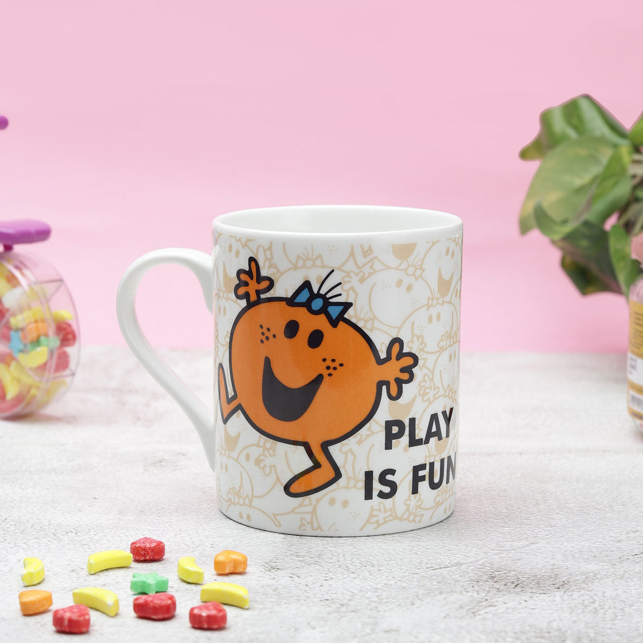 Mr. Men Little Miss™ Swing Coffee & Milk Mug, 350ml, 1 Piece (Little Miss Fun)