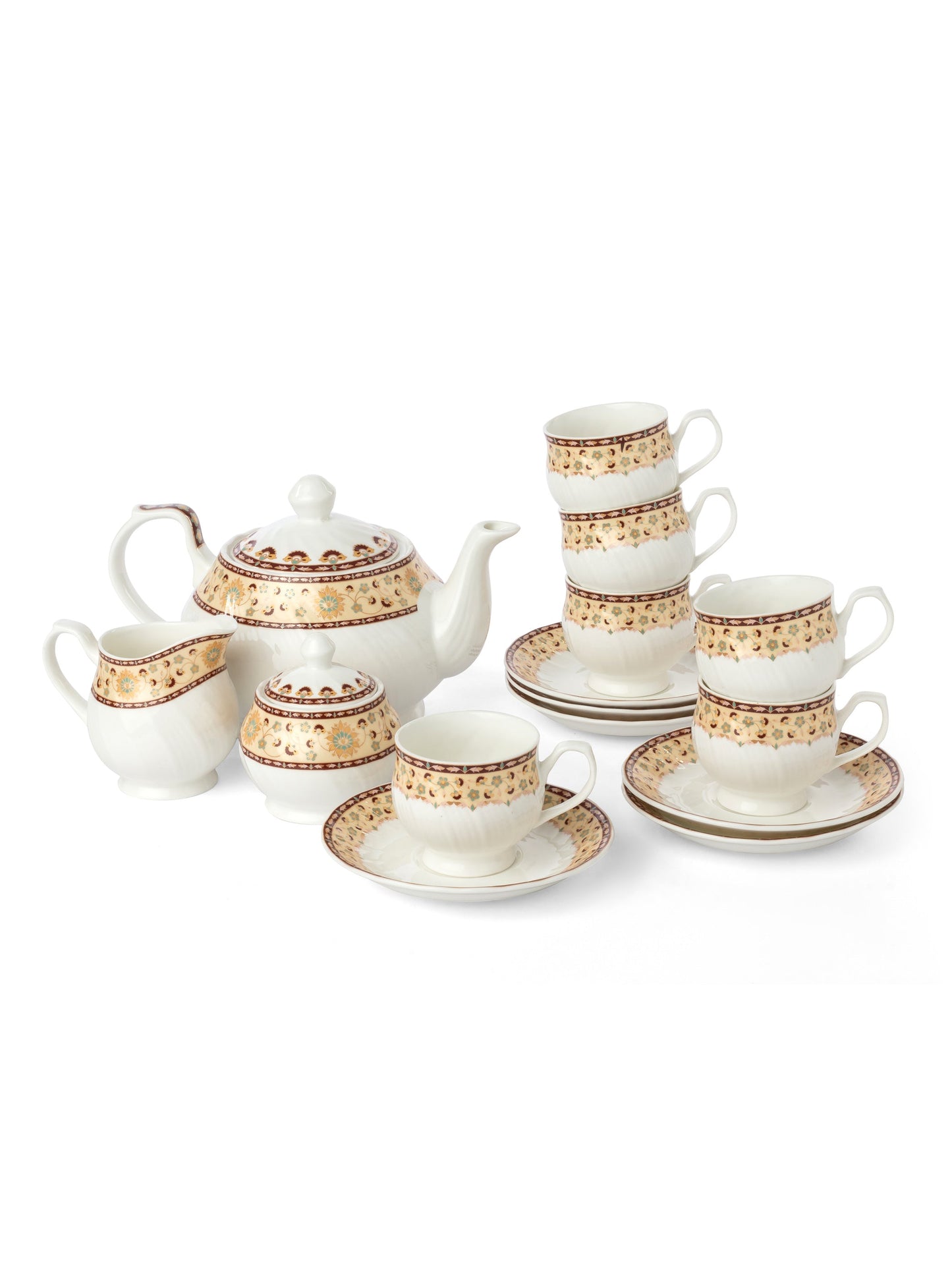 Karina Lloyds Tea Set of 15 (S365)