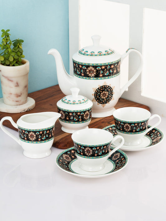 New Georgian Trumpet Tea Set of 15 (S366)