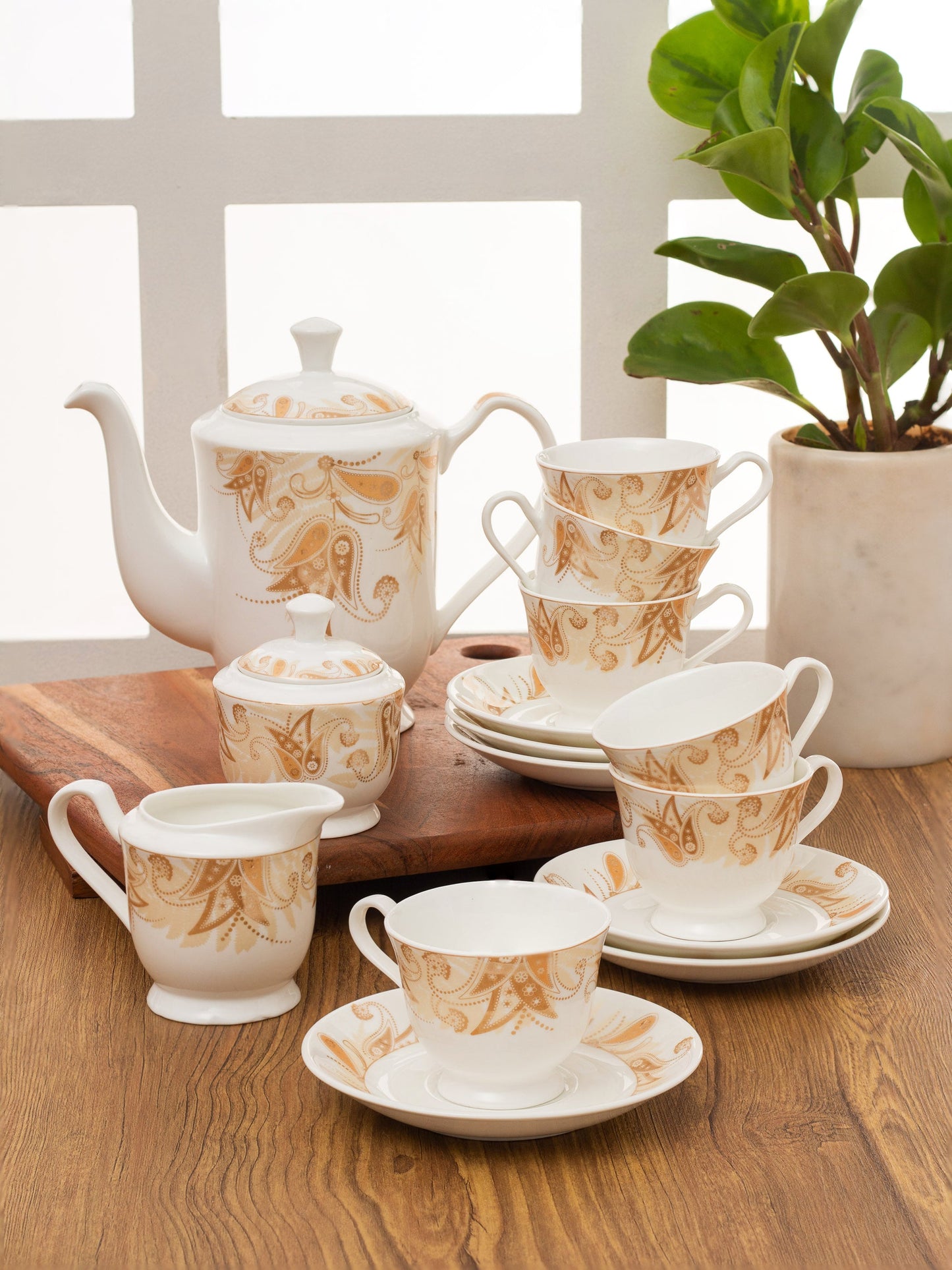 New Georgian Armonia Tea Set of 15 (S364)