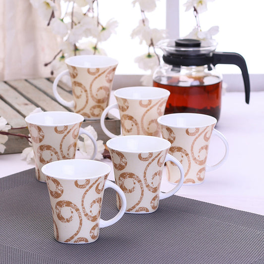 Coffee Mug Carpet Series, Set of 6 pieces