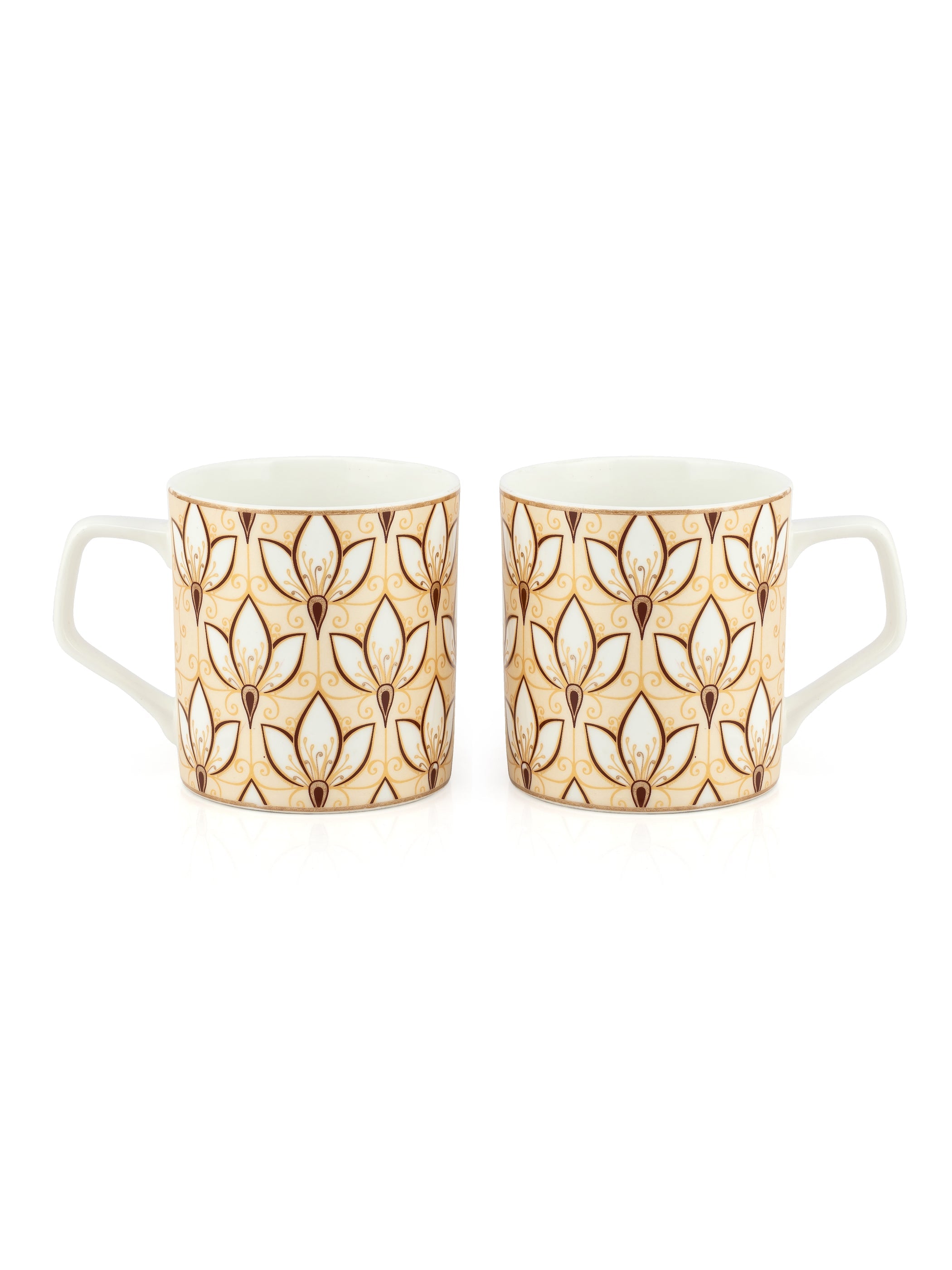 Director Hilton Coffee & Tea Mugs, 220ml, Set of 6 (H302)